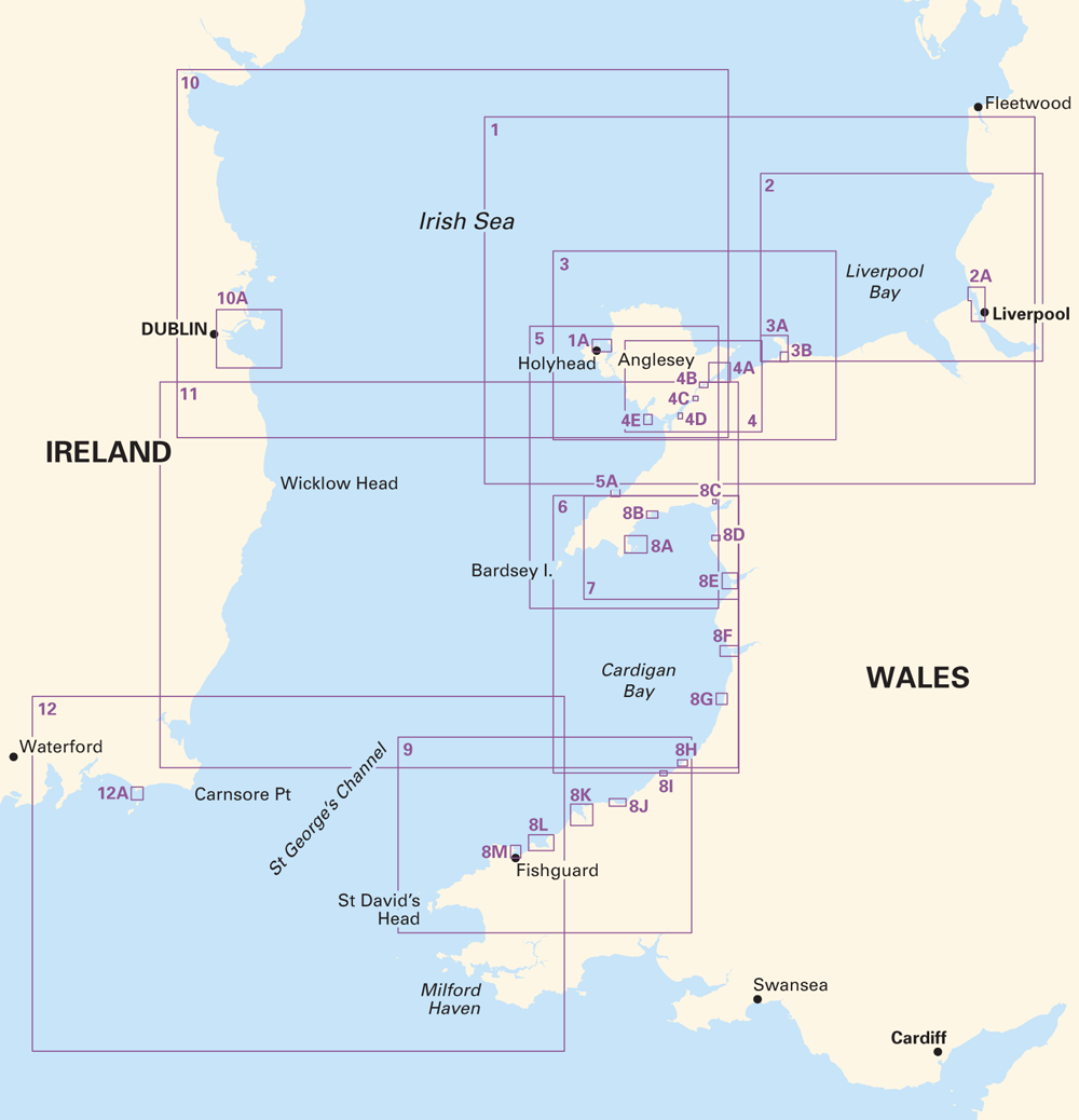 2700 North and West Wales Chart Pack | Crews Navigation